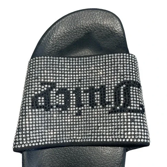 NWOT Juicy Couture Bling Slides Sz 8 - Picture 7 of 8